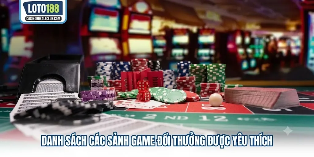 Danh sách sảnh cược Loto188